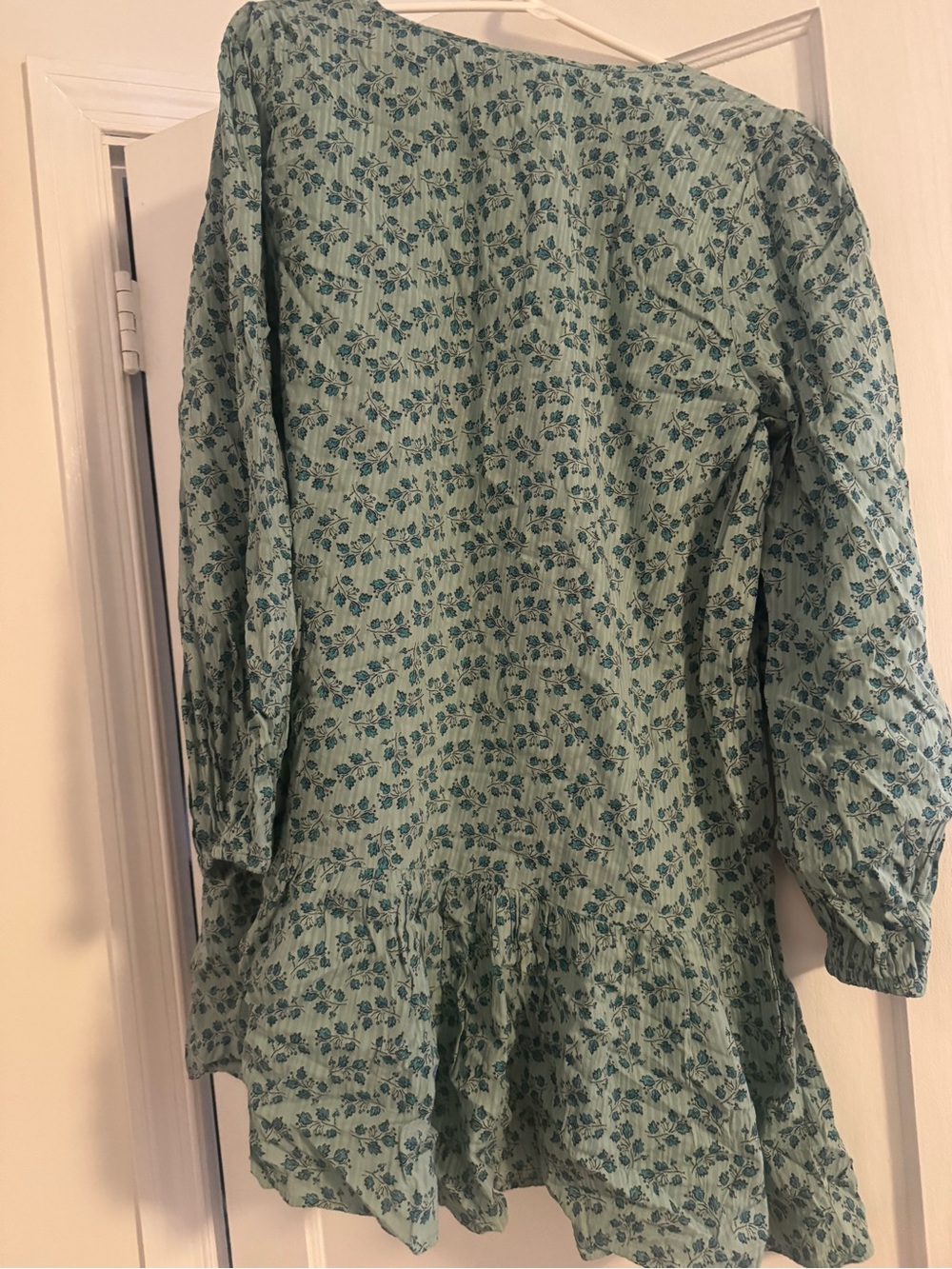 NWT Loft Green Dress - Picture 4 of 4
